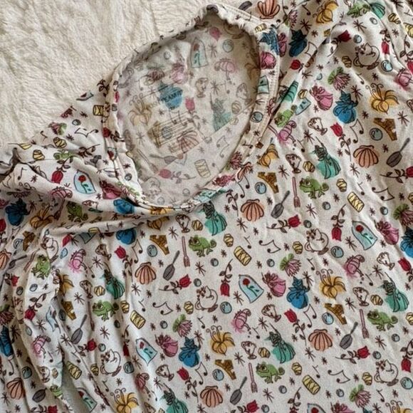 Posh Peanut Disney Princess Friends Pajamas Size 10/12 - Picture 3 of 5